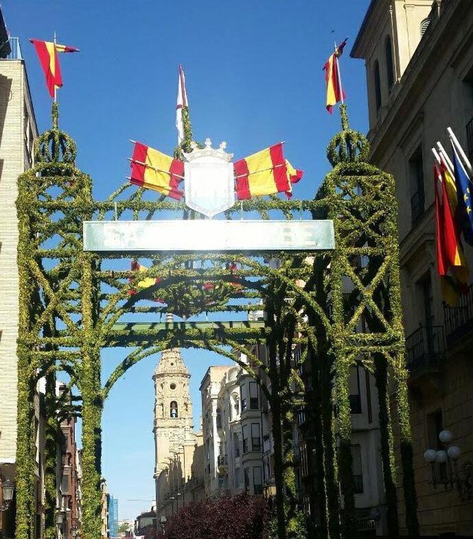 Appartamento Casa Eladia Logroño Esterno foto